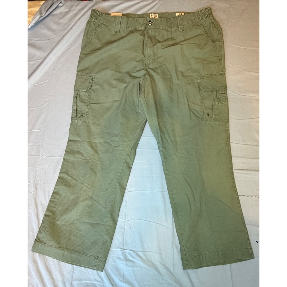 RedHead Cargo Pants Mens 44x30‎ Olive Green NEW Ripstop Stanley Utility Hiking